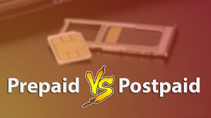 Difference between prepaid and postpaid